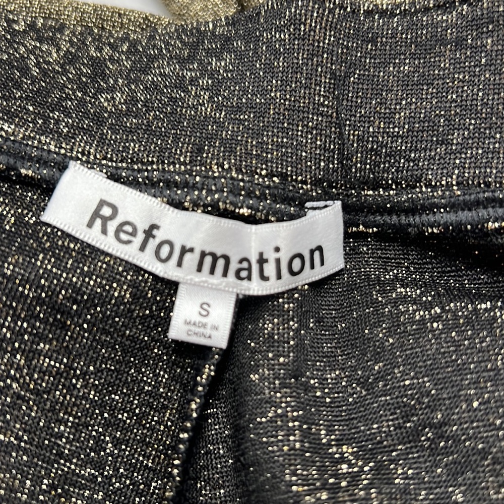 Reformation Pico Pant in Gold Size Small - Picture 14 of 16